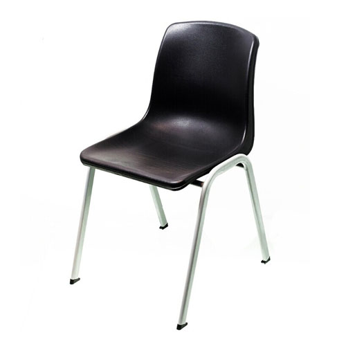 Office stackable new plastic PP Seat Steel chair