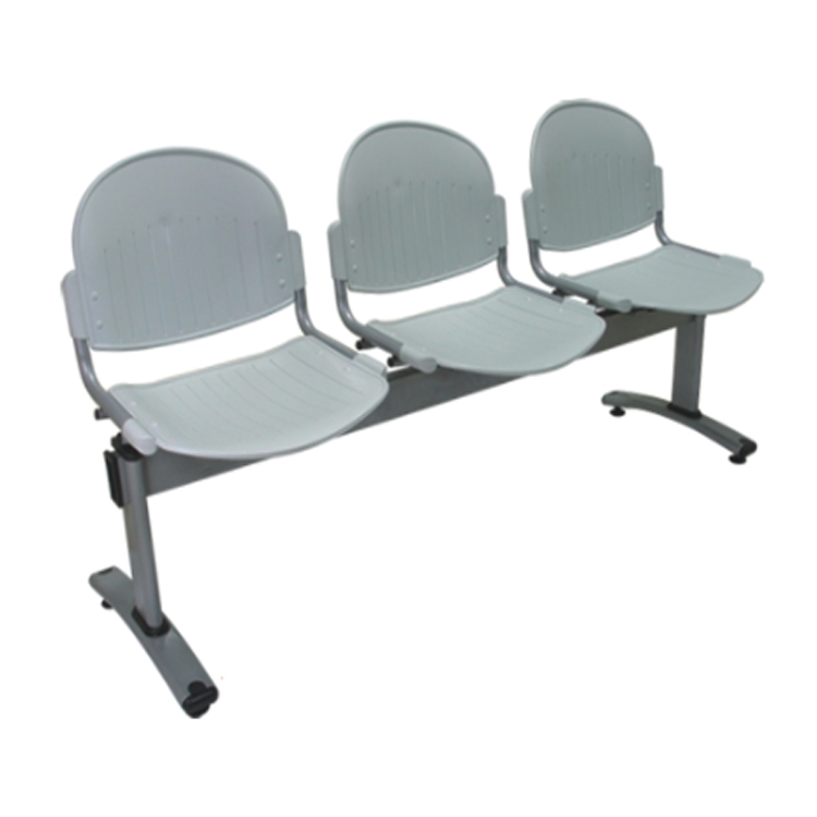 Modern office furniture public area waiting chair with metal legs