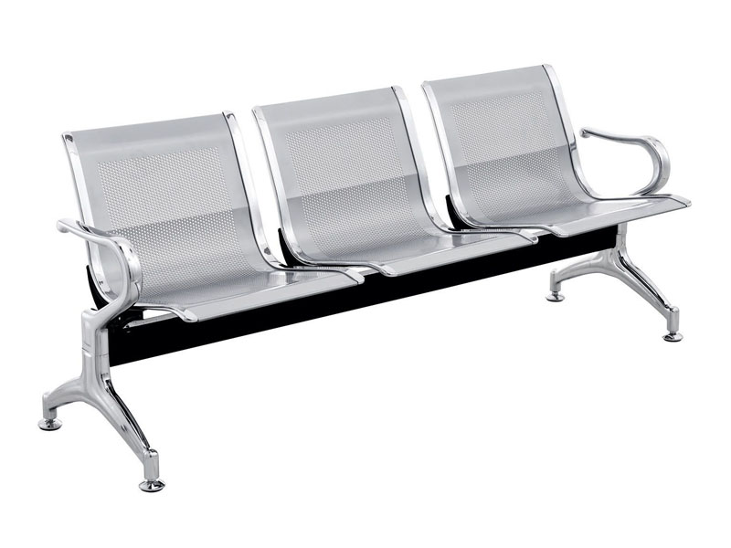 Popular 3 seater steel waiting chair