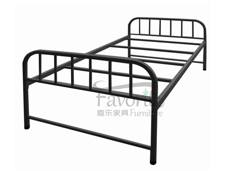 High quality strong commerical steel metal bed for military school company dormitory